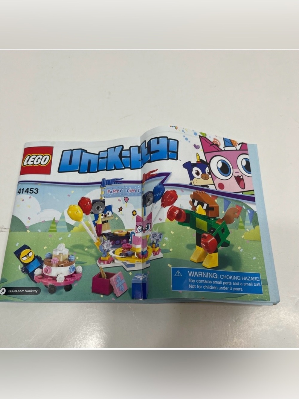 LEGO Unikitty instructions booklet only 41453